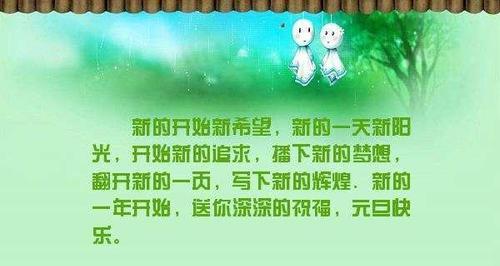 《新年的美丽开始》