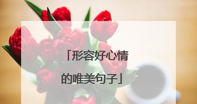 感受生活中的点滴美好，享受一颗好心情（让自己远离烦恼）